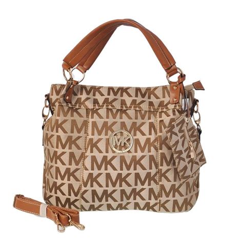 michael kors light brown purse